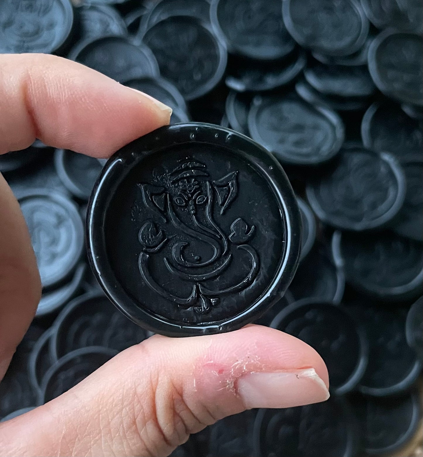 Lord Ganesha Wax Seals - 50 pieces