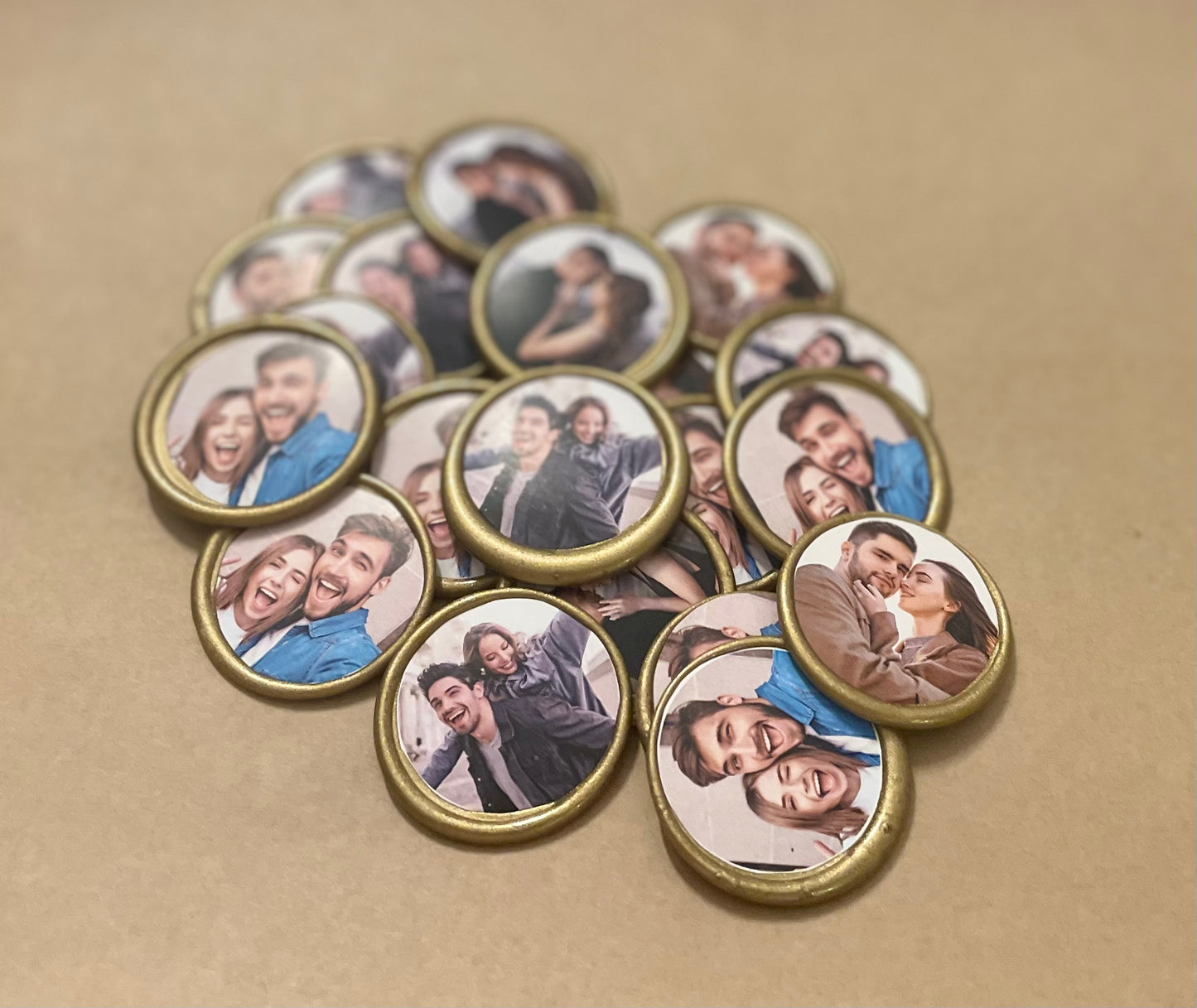 Customized PHOTO Wax Seals - Pack of 50 pieces